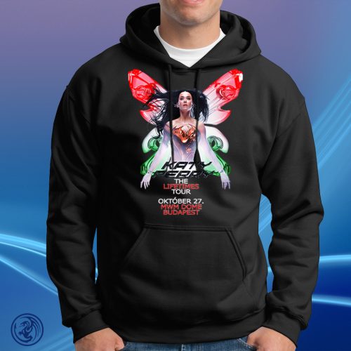 Katy Perry - The Lifetimes Tour 2025 – Budapest, unisex mikina s kapucňou