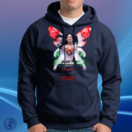 Katy Perry - The Lifetimes Tour 2025 – Budapest, unisex mikina s kapucňou