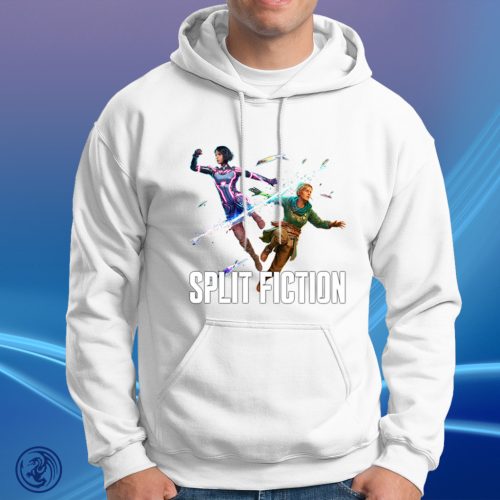 Split Fiction, unisex mikina s kapucňou