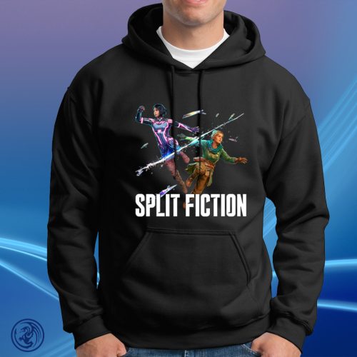 Split Fiction, unisex mikina s kapucňou