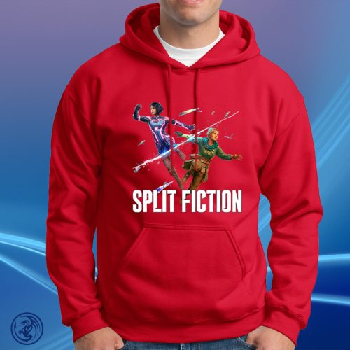 Split Fiction, unisex mikina s kapucňou
