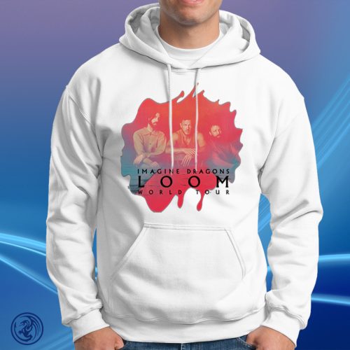 Imagine Dragons - Loom World Tour, unisex mikina s kapucňou