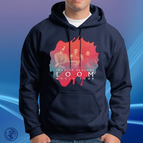 Imagine Dragons - Loom World Tour, unisex mikina s kapucňou