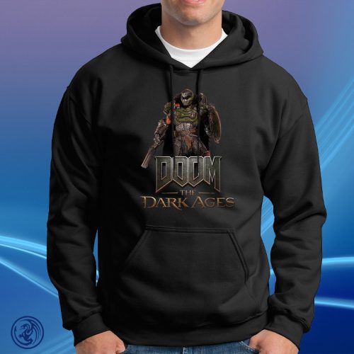 Doom - The Dark Ages, unisex mikina s kapucňou