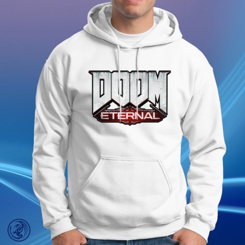 Doom - Eternal, unisex mikina s kapucňou