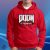 Doom - Eternal, unisex mikina s kapucňou