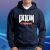 Doom - Eternal, unisex mikina s kapucňou