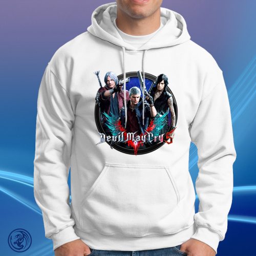 Devil May Cry, unisex mikina s kapucňou
