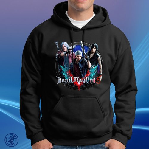 Devil May Cry, unisex mikina s kapucňou