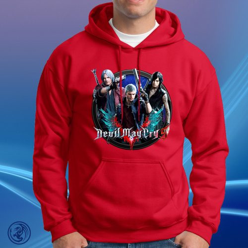 Devil May Cry, unisex mikina s kapucňou