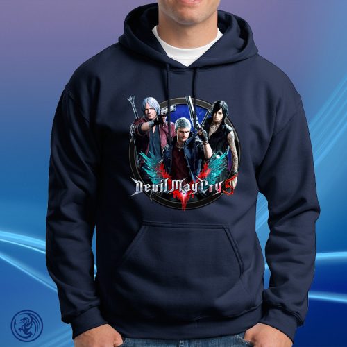 Devil May Cry, unisex mikina s kapucňou