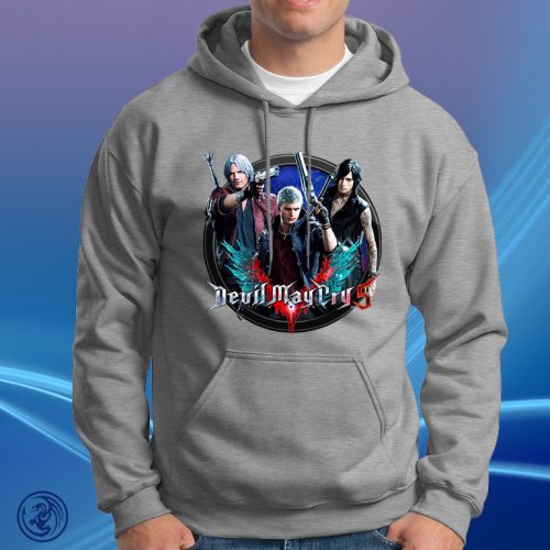 Devil May Cry, unisex mikina s kapucňou
