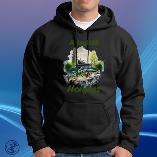 Rybolov - Najlepší rybár, unisex mikina s kapucňou