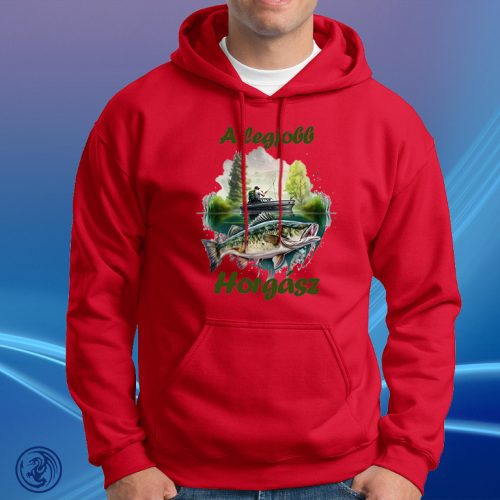 Rybolov - Najlepší rybár, unisex mikina s kapucňou