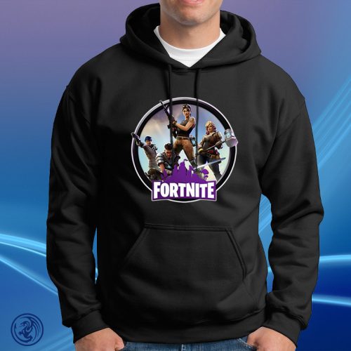 Fortnite, unisex mikina s kapucňou
