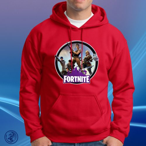 Fortnite, unisex mikina s kapucňou