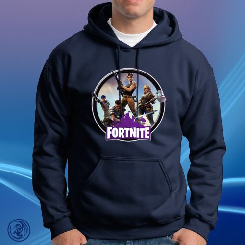 Fortnite, unisex mikina s kapucňou