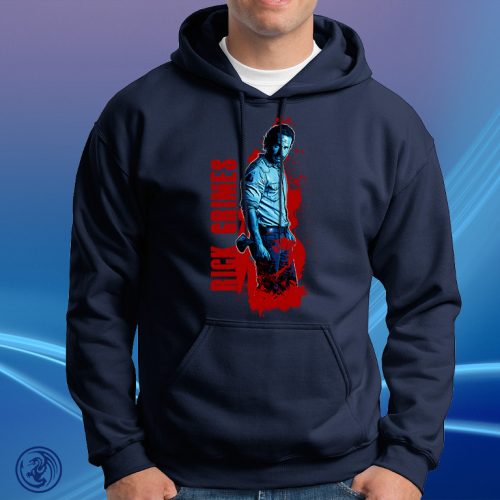The Walking Dead - Rick, unisex mikina s kapucňou