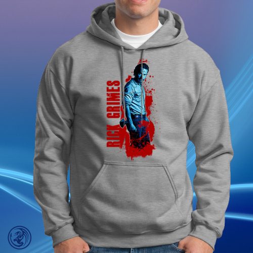 The Walking Dead - Rick, unisex mikina s kapucňou