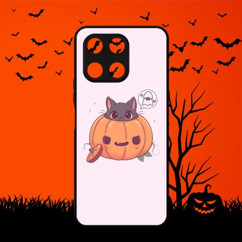 Halloween - Roztomilá mačacia tekvica - Honor obal 