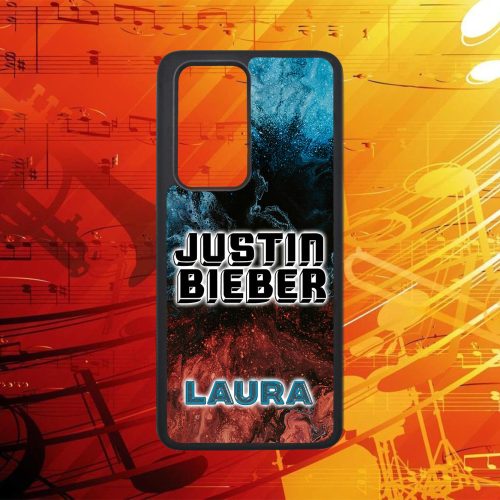 S vlastným menom- Justin Bieber logo - Huawei obal 