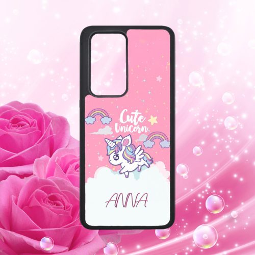 "S vlastným menom - Štýlové baby - Kawaii jednorožec - Huawei obal 