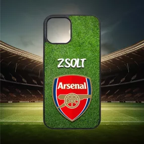 S vlastným menom - Arsenal logo - iPhone obal 