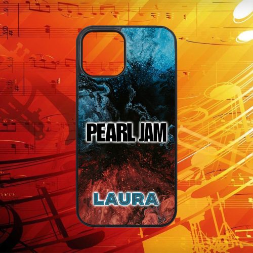 S vlastným menom - Pearl Jam logo - iPhone obal 