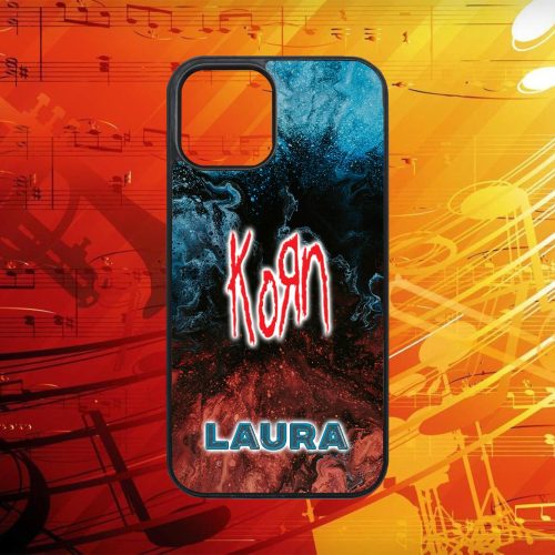 S vlastným menom - Korn logo - iPhone obal 