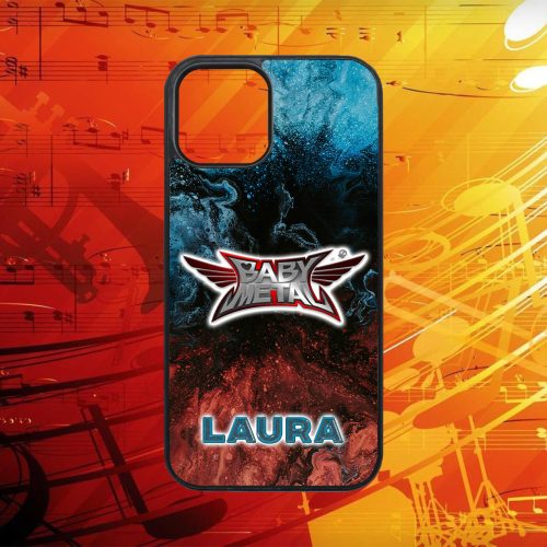 S vlastným menom - Baby Metal logo - iPhone obal 