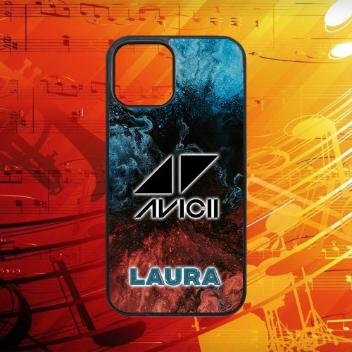 S vlastným menom - Avicii logo - iPhone obal 