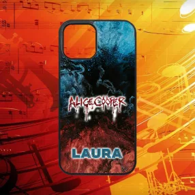 S vlastným menom - Alice Cooper logo - iPhone obal 