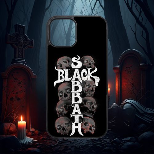 Black Sabbath – Temné lebky - iPhone obal 
