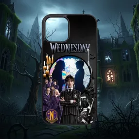Wednesday - Wednesday Addams koláž - iPhone obal