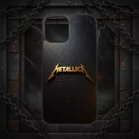 Metallica - Gold logo - iPhone obal 
