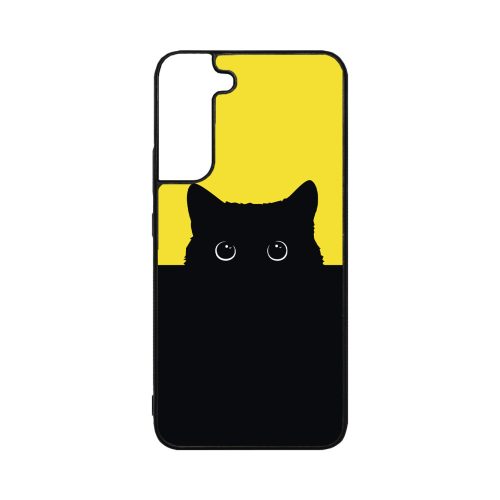 Black and yellow cat - Samsung obal
