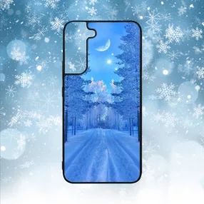 Zima - Tichá večerná cesta - Samsung obal