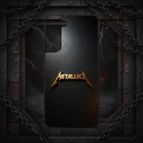 Metallica - Gold logo - Samsung obal