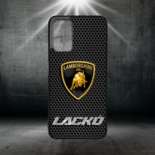 S vlastným menom – Logo Lamborghini - Xiaomi obal 
