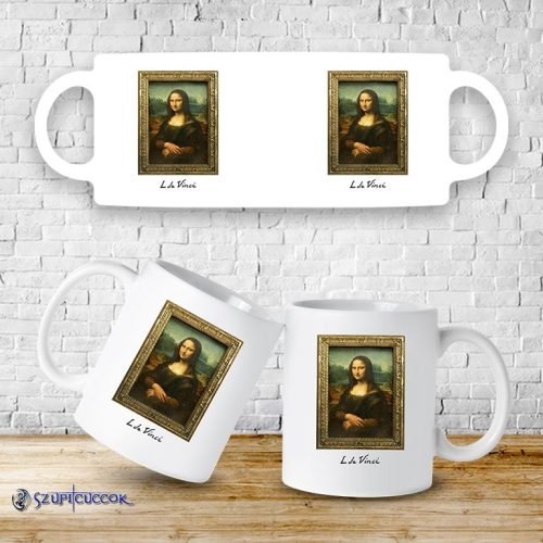Hrnček Leonardo da Vinci - Mona Lisa