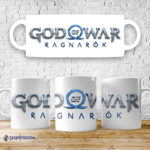 Hrnček God of War - Ragnarök logo