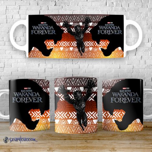 Hrnček Black Panther - Wakanda navždy