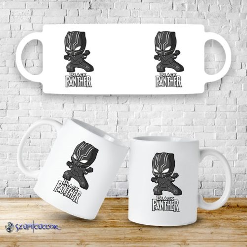 Hrnček Black Panther Chibi