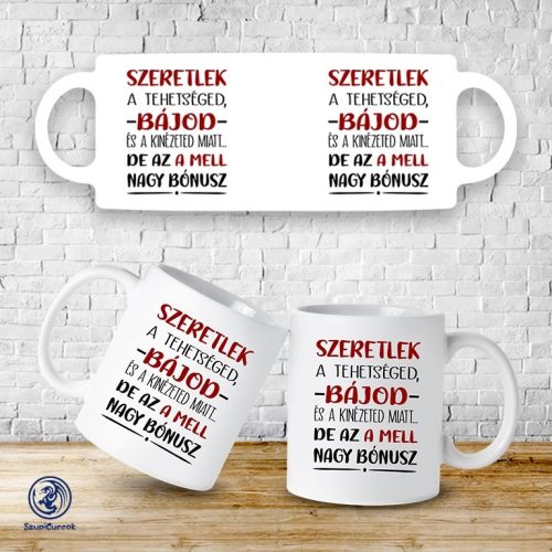 Hrnček Milujem ťa pre tvoj talent