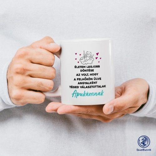 Hrnček Vybrala som si ťa za otca