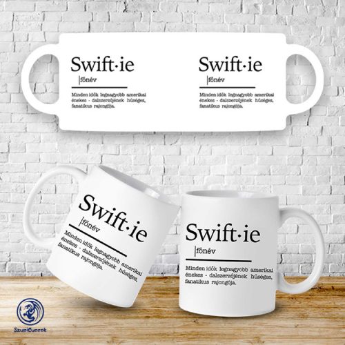 Hrnček Taylor Swift - Swiftie Podstatné meno