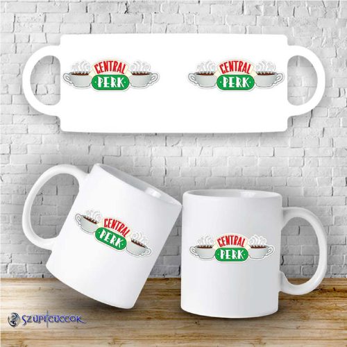Hrnček Priatelia - Central Perk logo