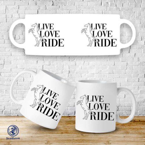 Hrnček Live Love Ride
