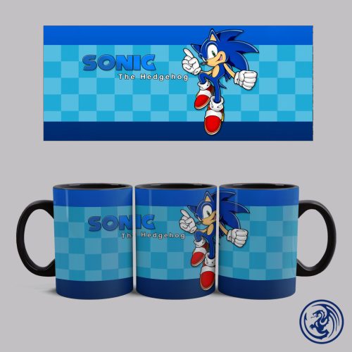 Hrnček Sonic (Čierny)