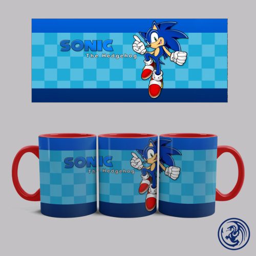 Hrnček Sonic (Červený)